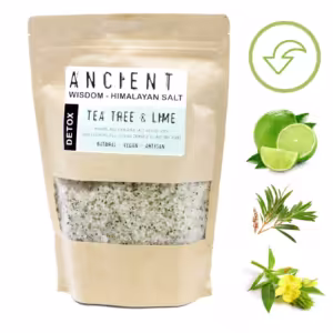 Гималайская соль для ванн Ancient Wisdom Detox 500 г - выводит токсины из эпидермиса