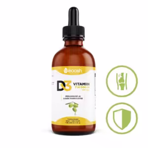 Vitamiin D3, 714000IU, Perele, oliiviõliga, Ecosh 50ml - Immuunsuse ja luude kaitseks