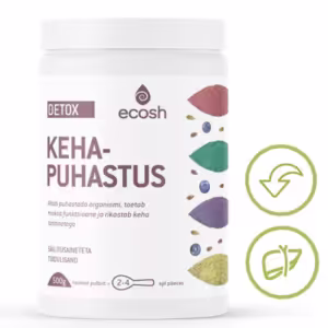 Kehapuhastus Detox Ecosh - Seitsme organismi puhastava taimega aitab keha puhastada toksiinidest