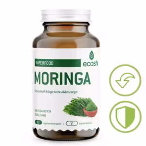 Moringa Ecosh - Toetab immuunsüsteemi vastupanuvõimet ja aitab kaasa organismi puhastamisele