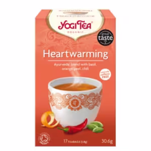 YOGI TEA® Heartwarming - Haarab teid maitsekeerisesse, kutsudes hinge elu rõõmupeole!