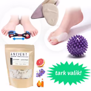 Komplekt hallux valguse kompleksseks raviks