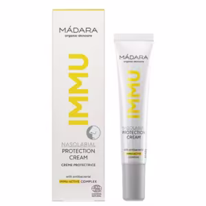 Kaitsev kreem ninapiirkonnale Mádara IMMU Nasolabial Protection Cream 15ml – Takistab mikroorganismide sisenemist kehasse