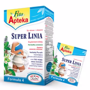 Чай Fito Apteka Super Linia 20 пакетиков — Способствует похудению и борется со свободными радикалами