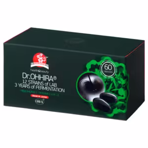 Probiootikumid Dr.OHHIRA® 3-aastane retsept 12 sordi hapendatud piimhappebakteritega 60 kapslit