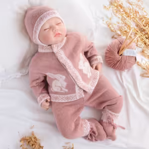 Baby Merinost komplekt Babywool beebidele - Tehtud käsitsi Eestis