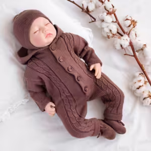 Baby Merinost komplekt Babywool beebidele - Tehtud käsitsi Eestis