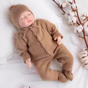 Baby Merinost komplekt Babywool beebidele - Tehtud käsitsi Eestis