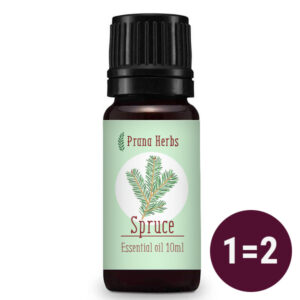 Kuuse eeterlik õli Prana Herbs 10 ml - Stimuleerib immuunsust ja kiiret taastumist pärast haigusi