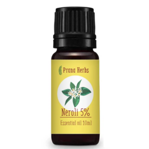 Neroli 5% eeterlik õli viinamarjaseemneõlis Prana Herbs 10ml
