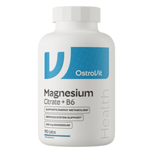 OstroVit Magnesium Citrate 400 mg + B6 90 tabletti